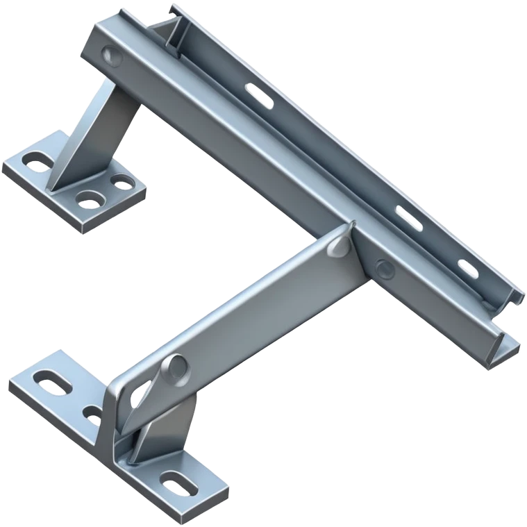 I-beam steel girder for construction emoji