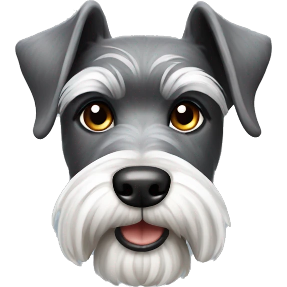 dog Zwergschnauzer emoji