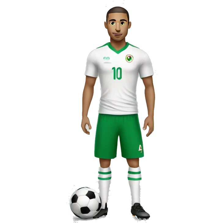 Football player from Algeria emoji