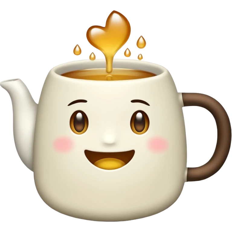 白くて片目が茶色のモルモット emoji