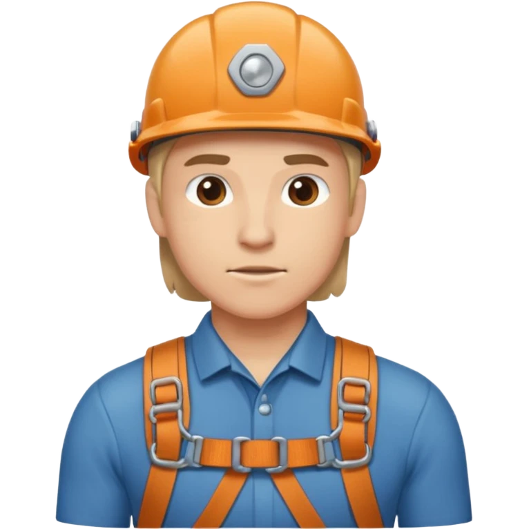 belayer with harness emoji