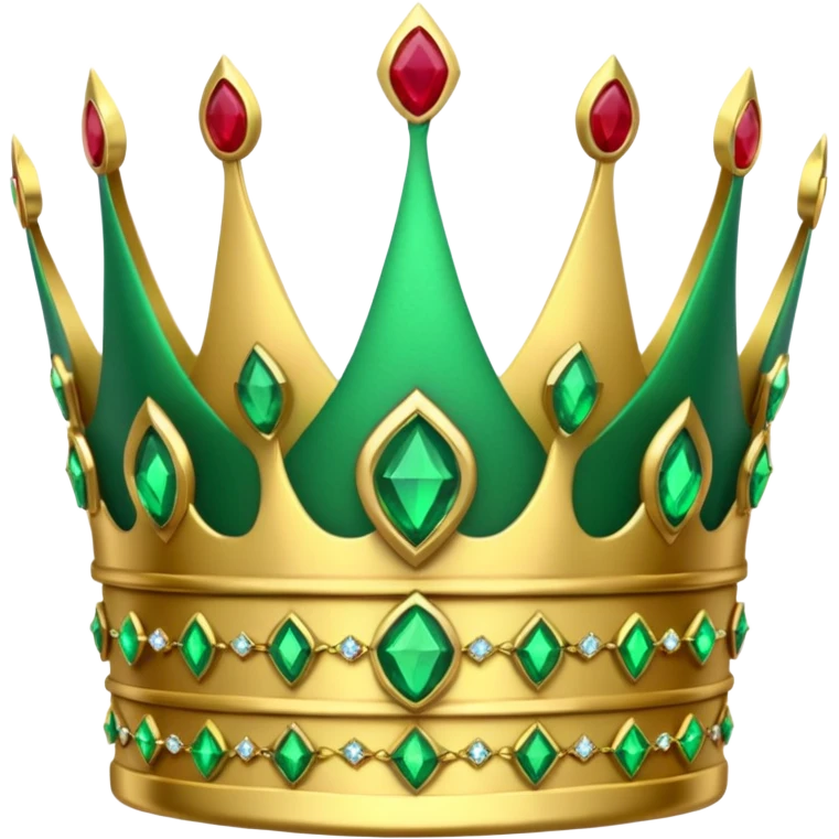 green crown emoji
