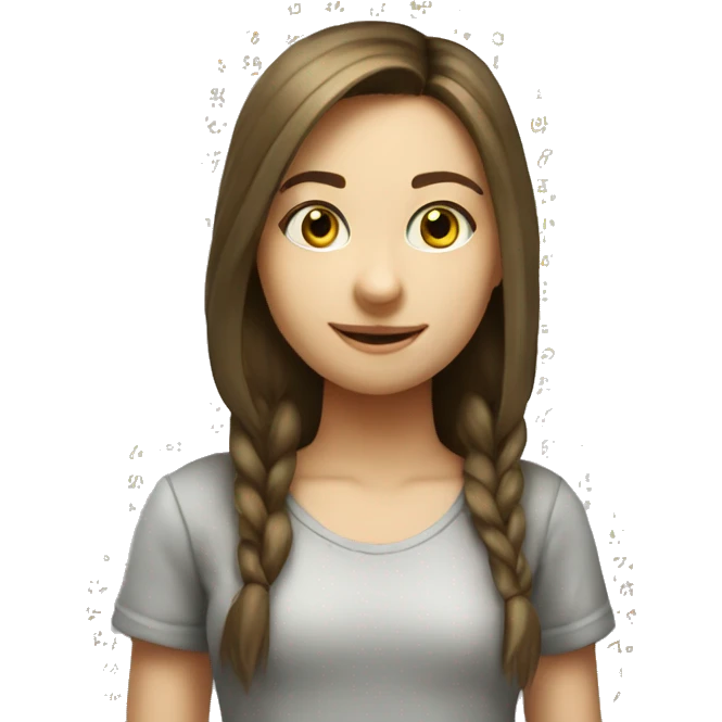 Girl her name polina write test math an he has 2 emoji