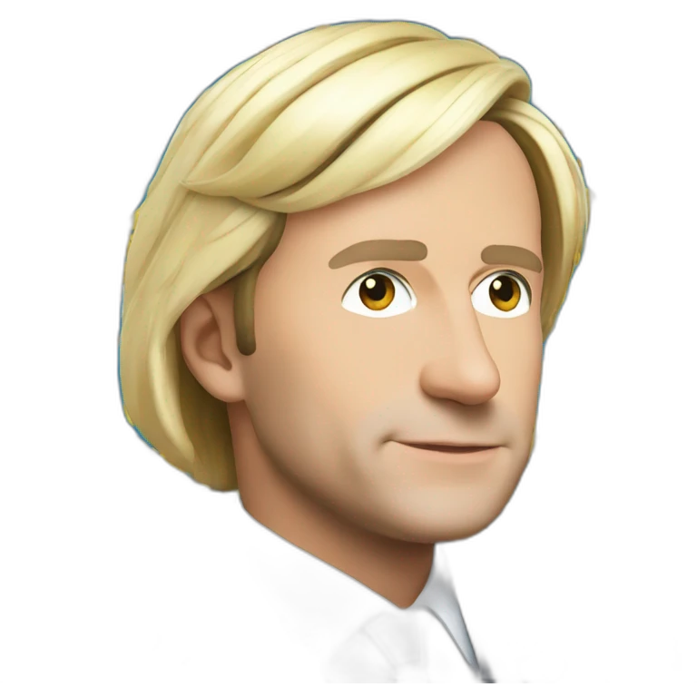 Macron sur marine lepen emoji