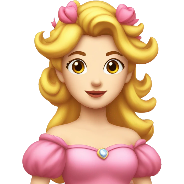 princess peach emoji