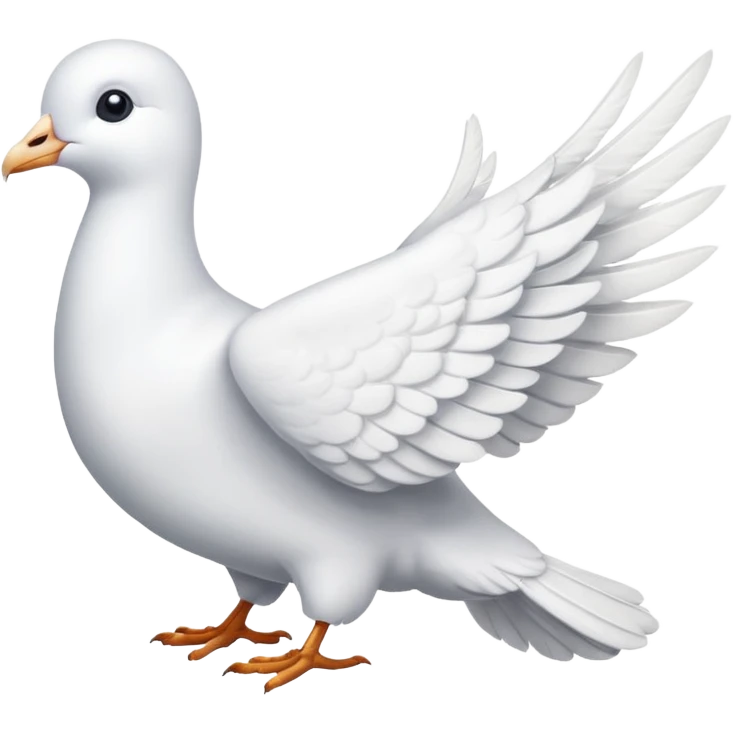 white dove emoji