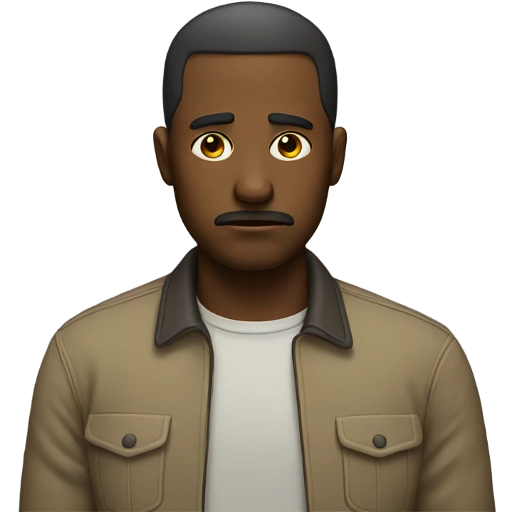 sad man emoji