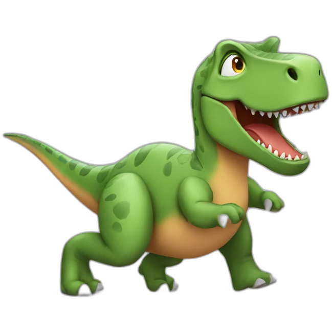 dinosaur rnning marathon emoji
