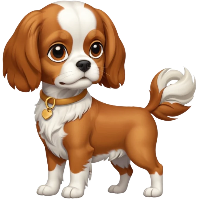 Cavalier King Charles Spaniel dog Preliminary Acceptance Inspection emoji