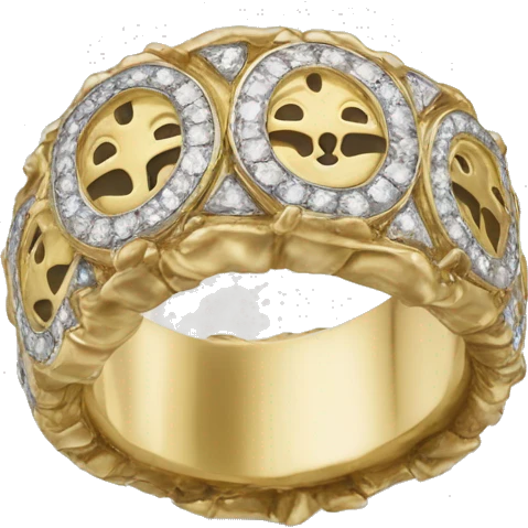 Ring buccellati emoji