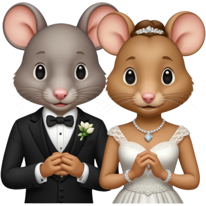 rat husband wife emoji