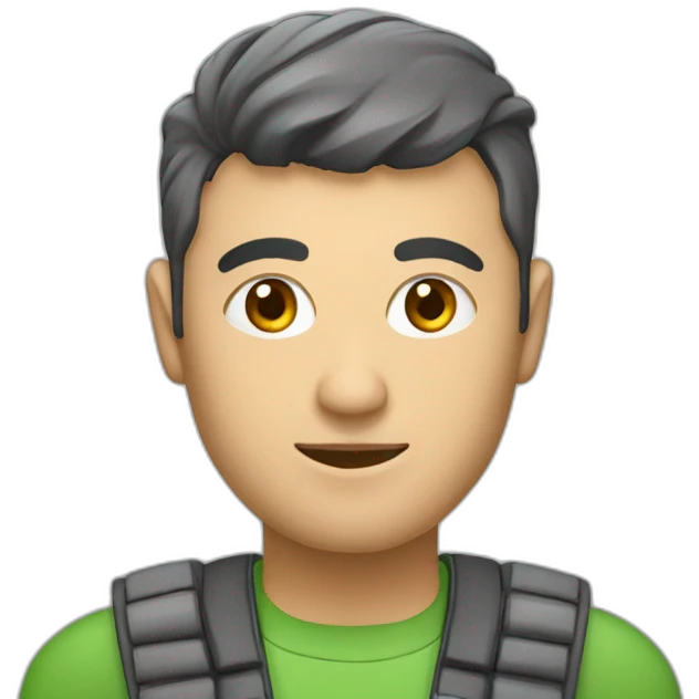 android, programmer, uzbek, man emoji