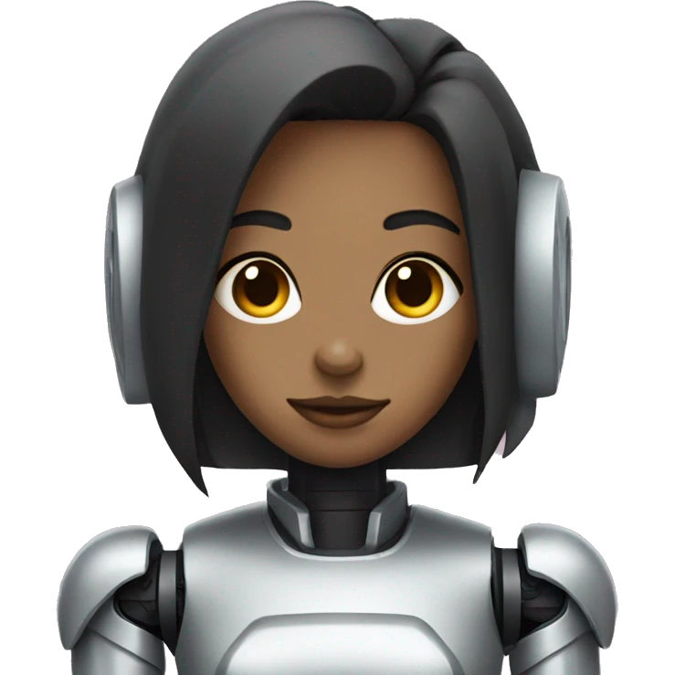 Robot Girl emoji