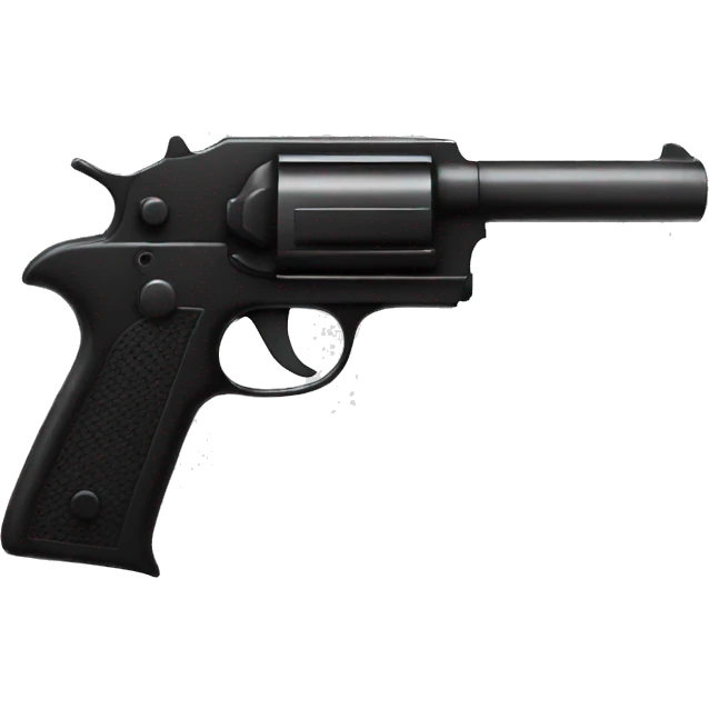 black pistol emoji