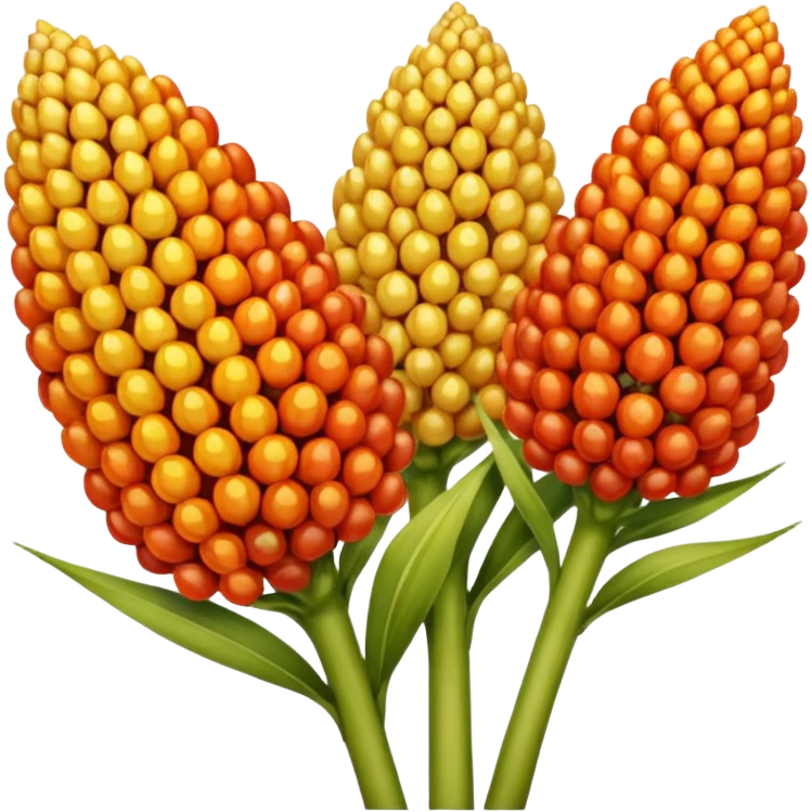 colored Sorghum emoji