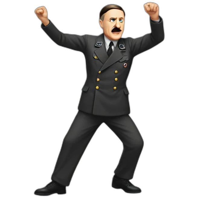 Hitler  dancing emoji