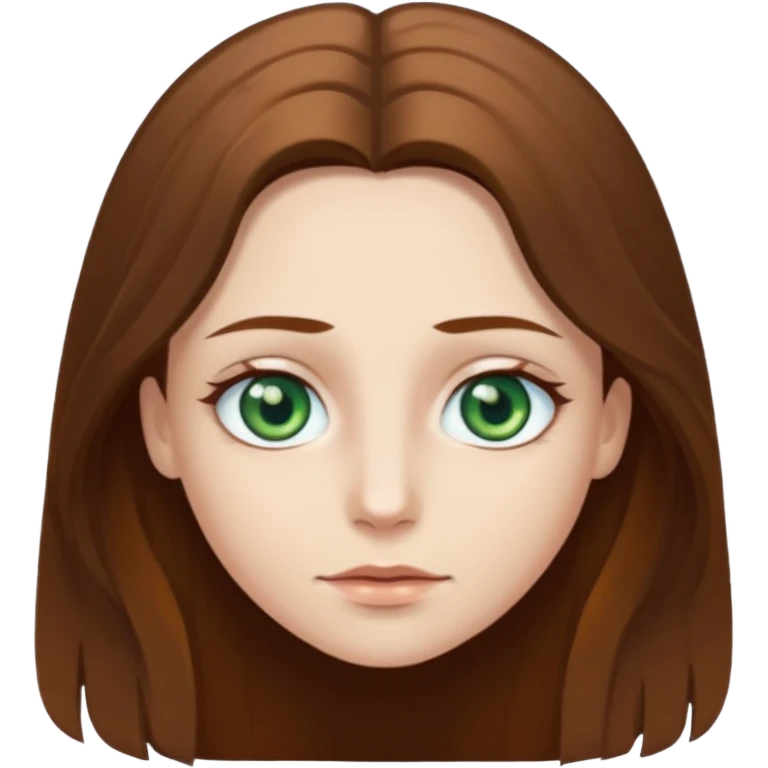 Im not pale but I'm whoite  I have greenish blue hazel eyes I have brown long hair middle part  emoji