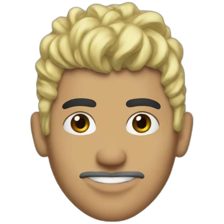 Pat Smear with blond hair emoji