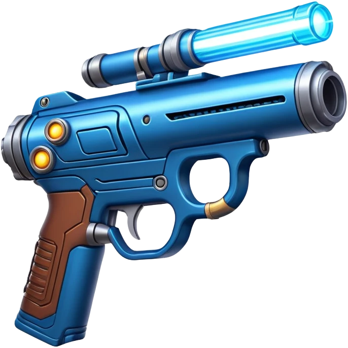 Star-Lord's quad blaster gun glowing emoji