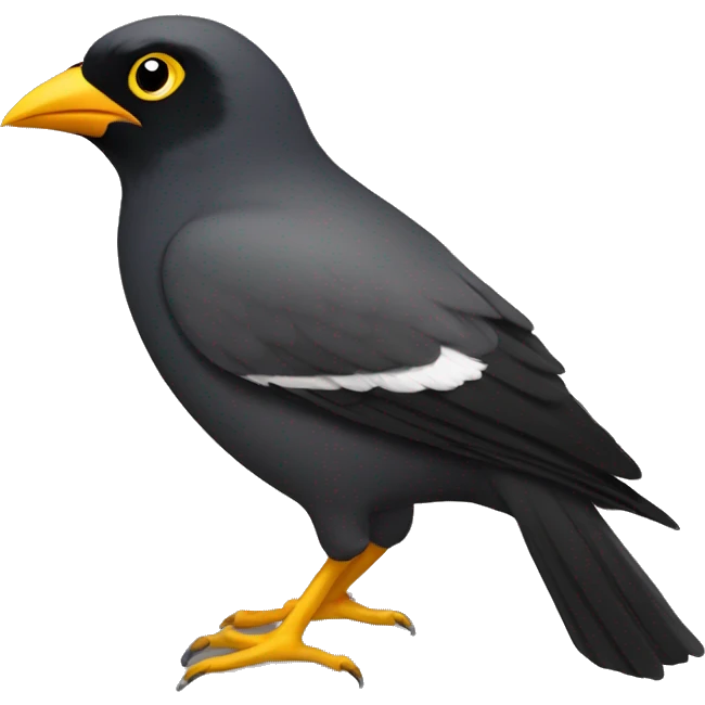 Mynah bird emoji