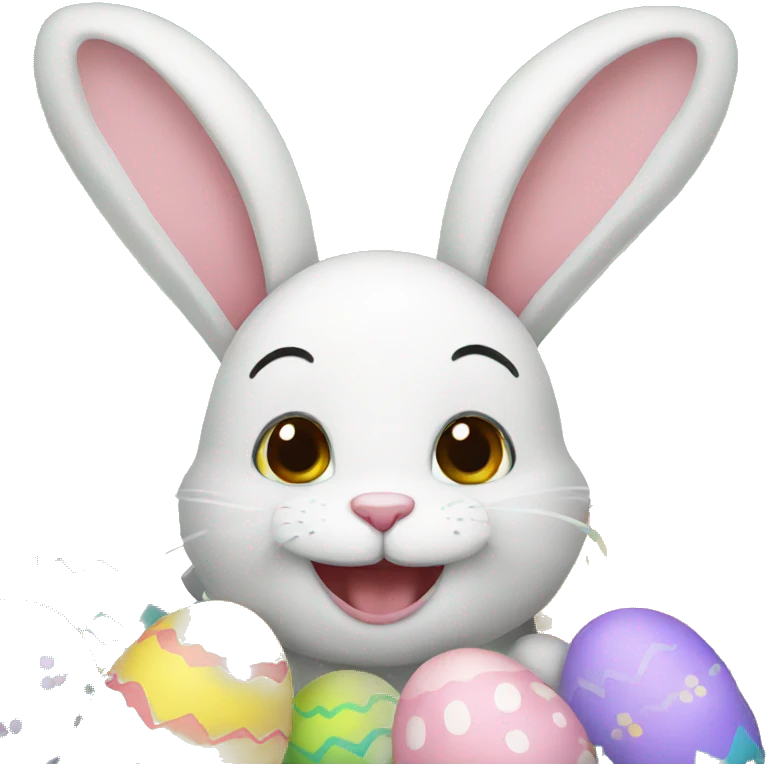 happy easter emoji