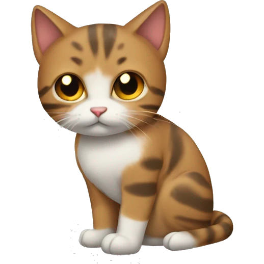 Gato con moño emoji
