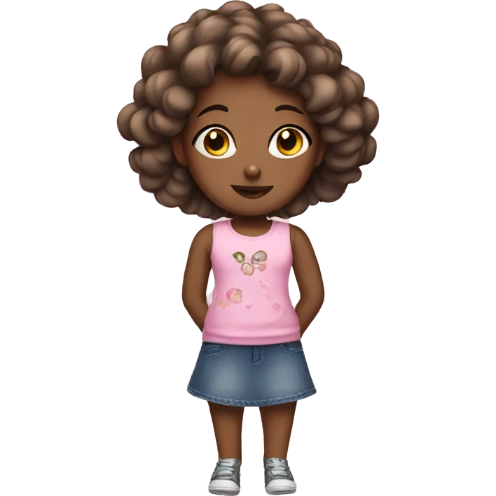 Girly girl emoji