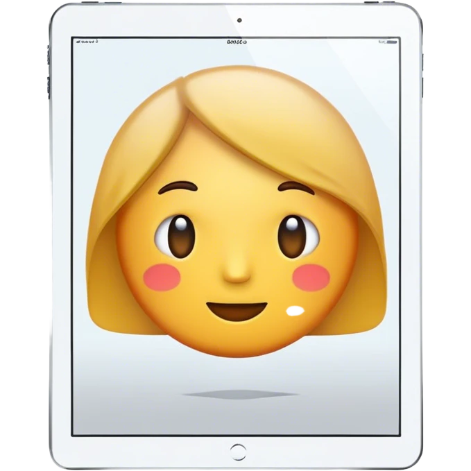 Drawing on ipad emoji