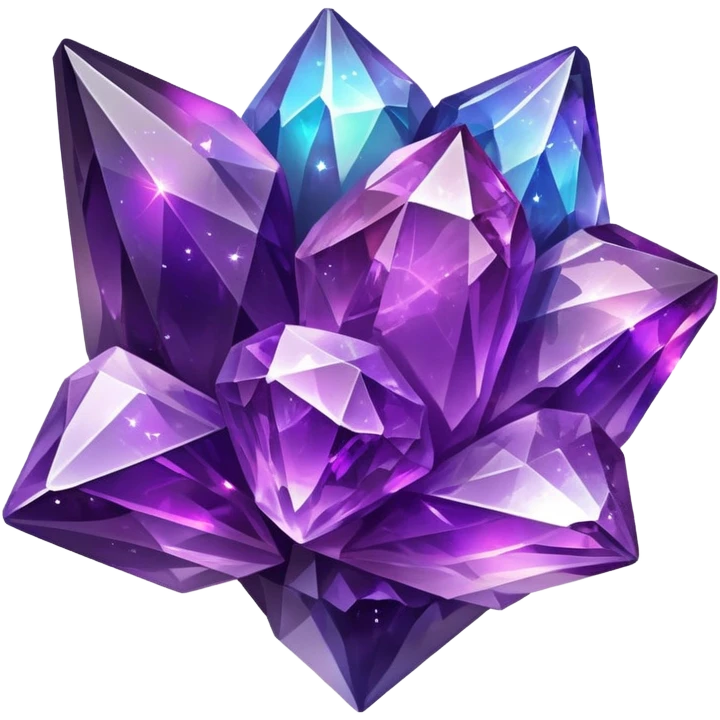 Complex Amethyst-rubby Nebula Galaxy Crystal emoji