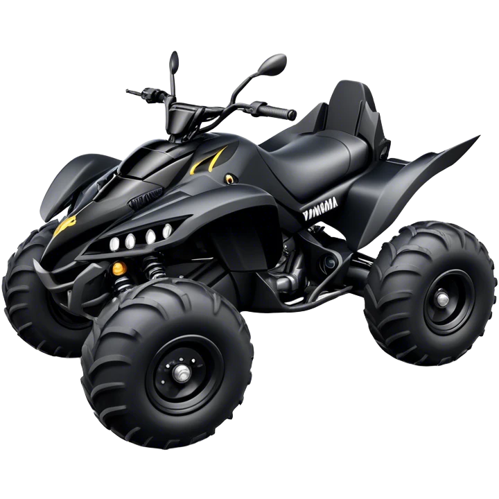 batmobile atv banshee yamaha with a smile emoji