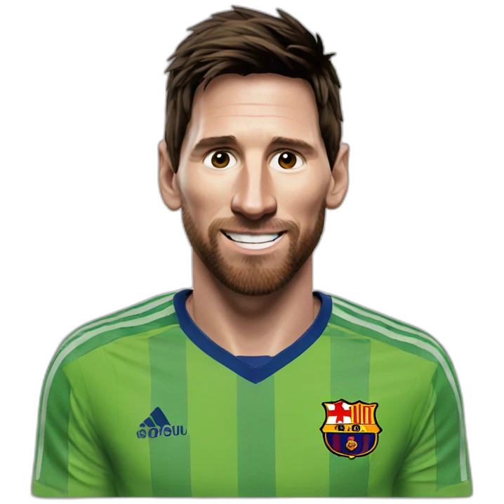 Messi say ok emoji