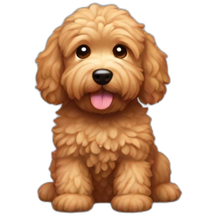 mini-goldendoodle emoji