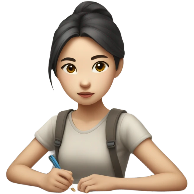 chinese architect girl emoji