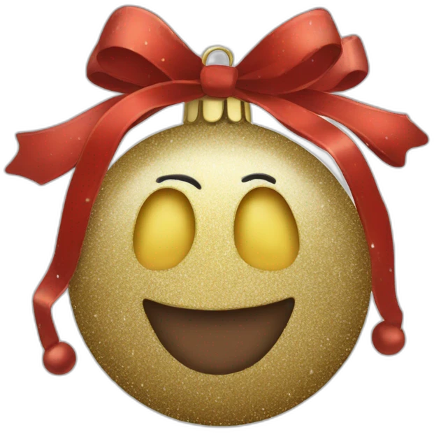 Chirstmas ball emoji