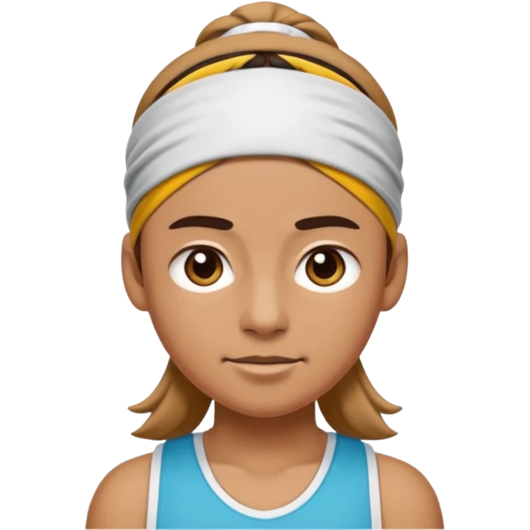 Athleteemoji wear headband emoji