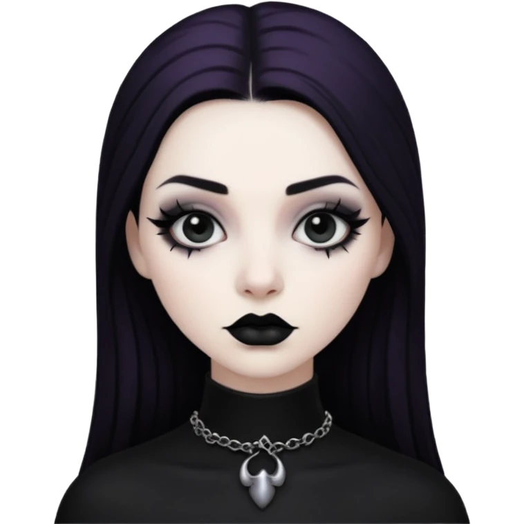 Goth baddie  emoji