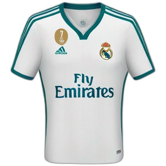 Real Madrid jersey emoji