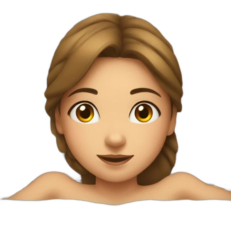 girl in sauna emoji
