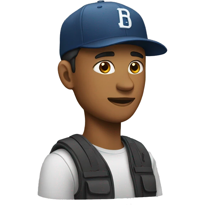 manwith cap emoji