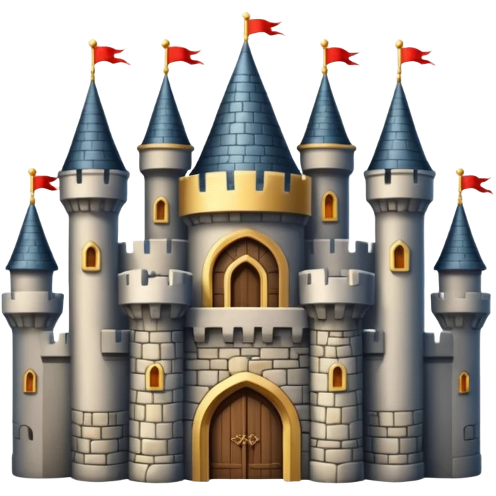 luxurious castle emoji