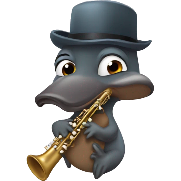 Oboe platypus emoji