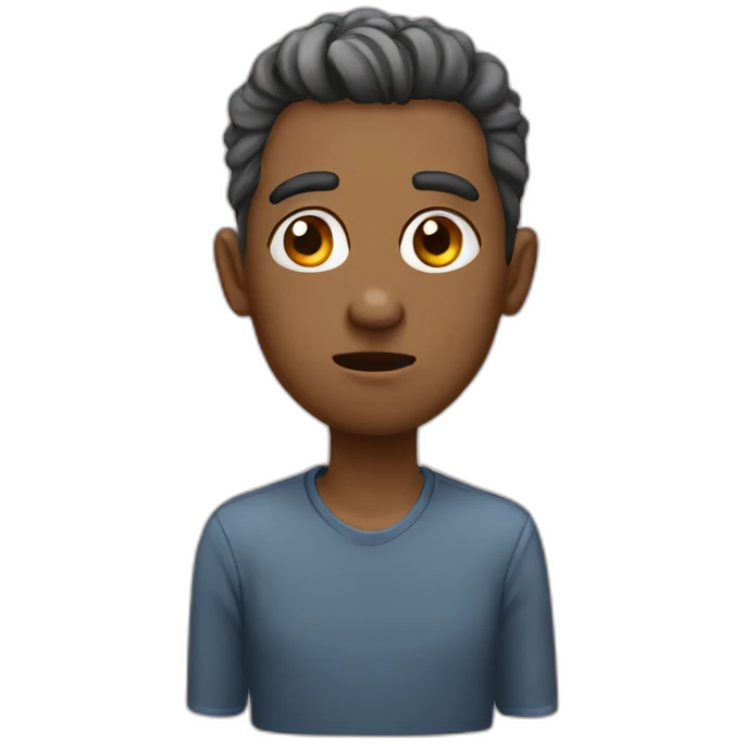 Nodding emoji