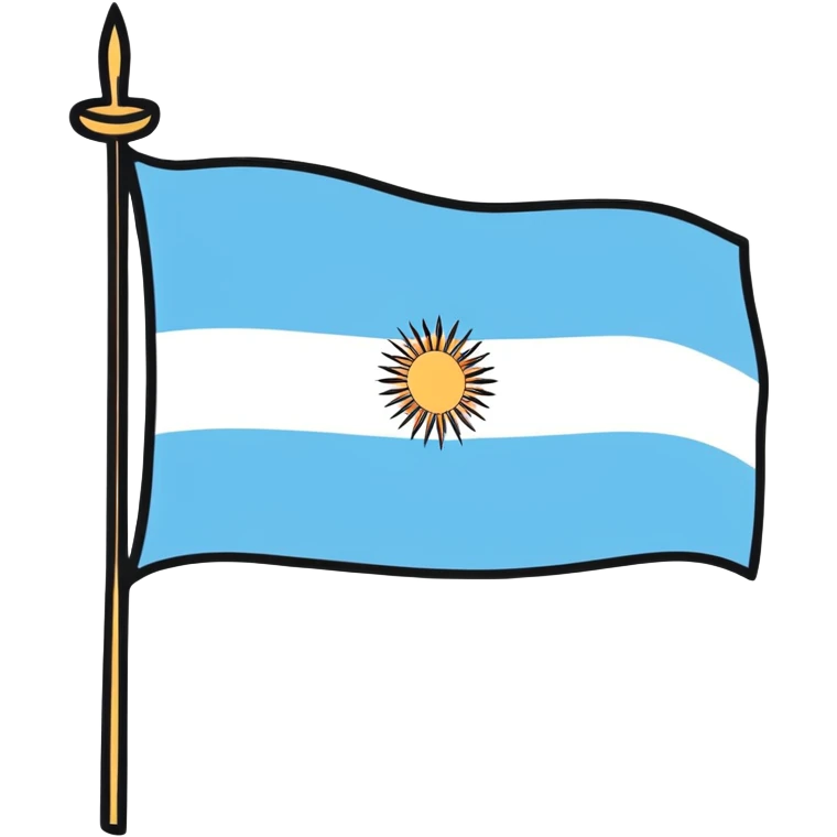 Argentine flag emoji