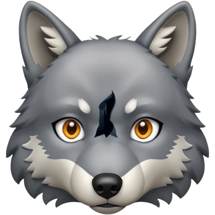 Wolf emoji