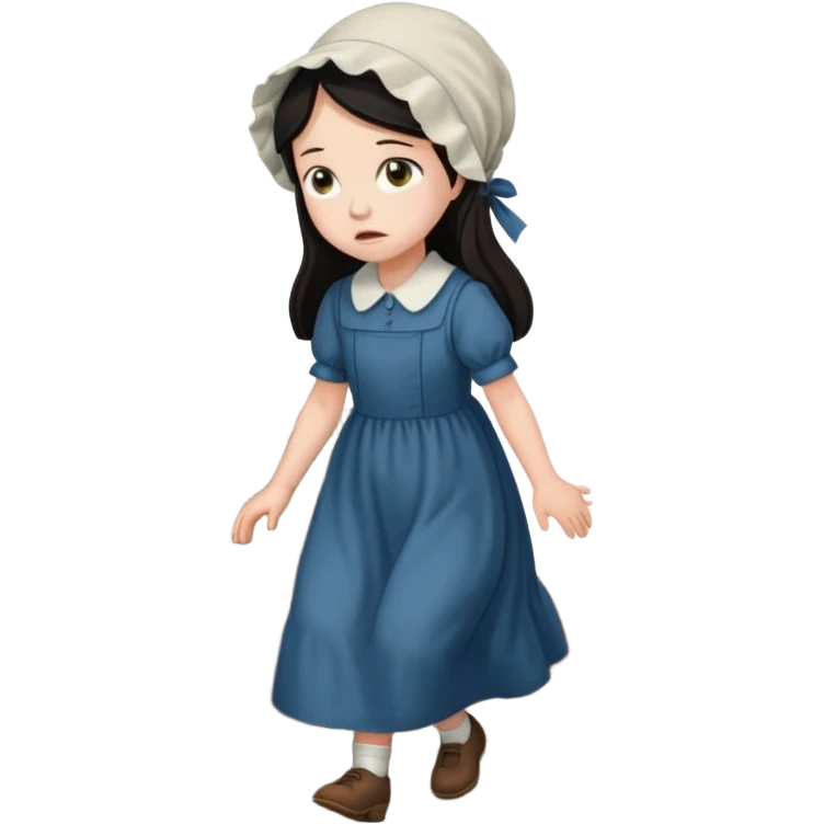 AMISH GIRL FALLING DOWN STEPS emoji