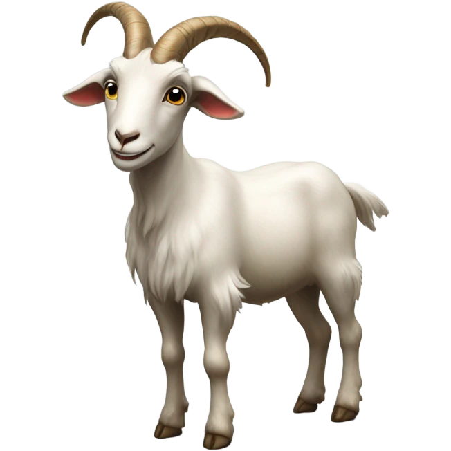 Lucky goat emoji