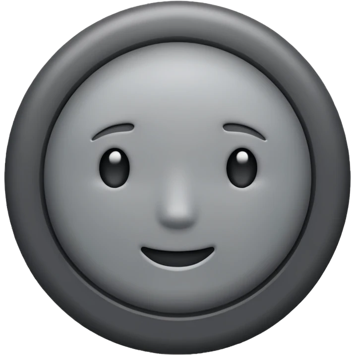 i just want a grey circle emoji from android emoji