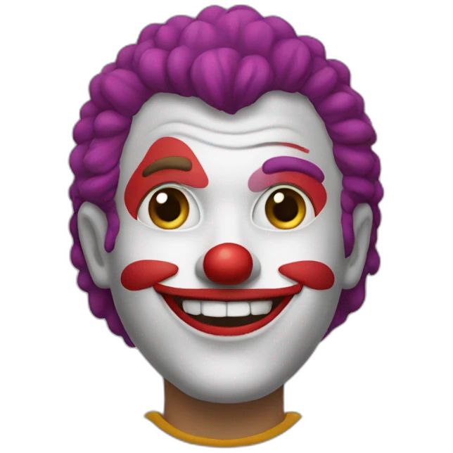 Popo y payaso emoji