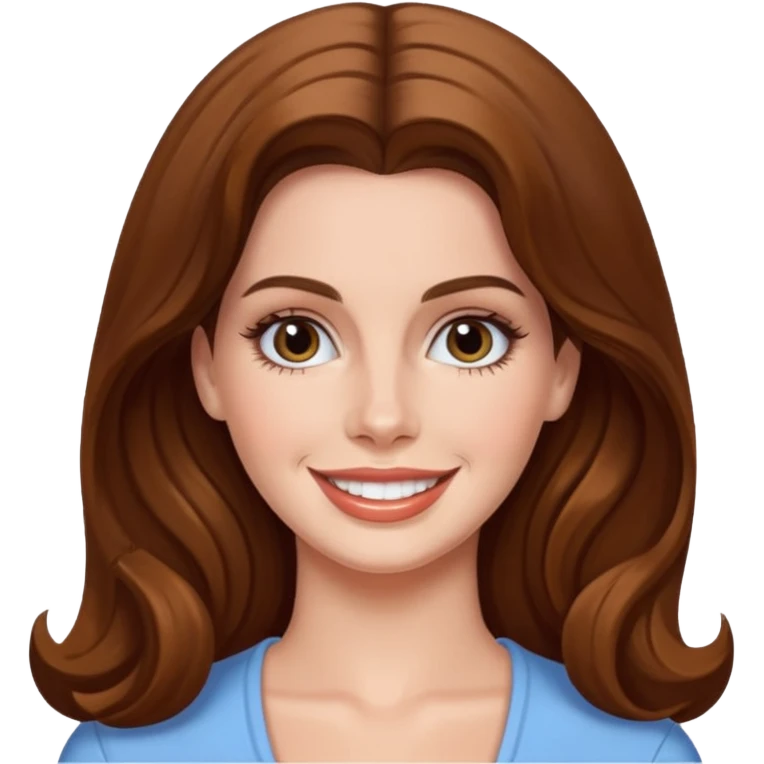 Lana Del Rey smiling emoji