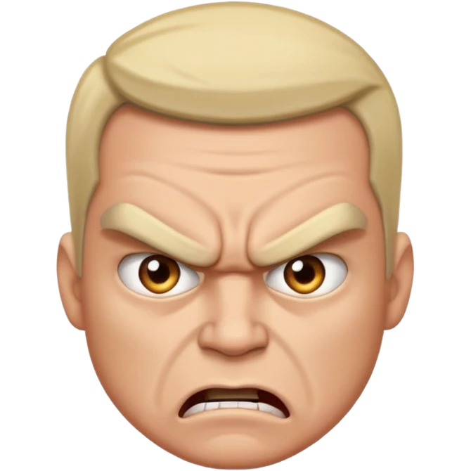Angry arrogant is tired of idiots powerful being or engity emoji